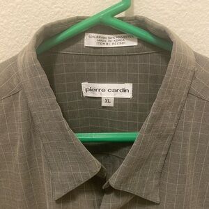 Pierre Cardin long sleeve button down shirt